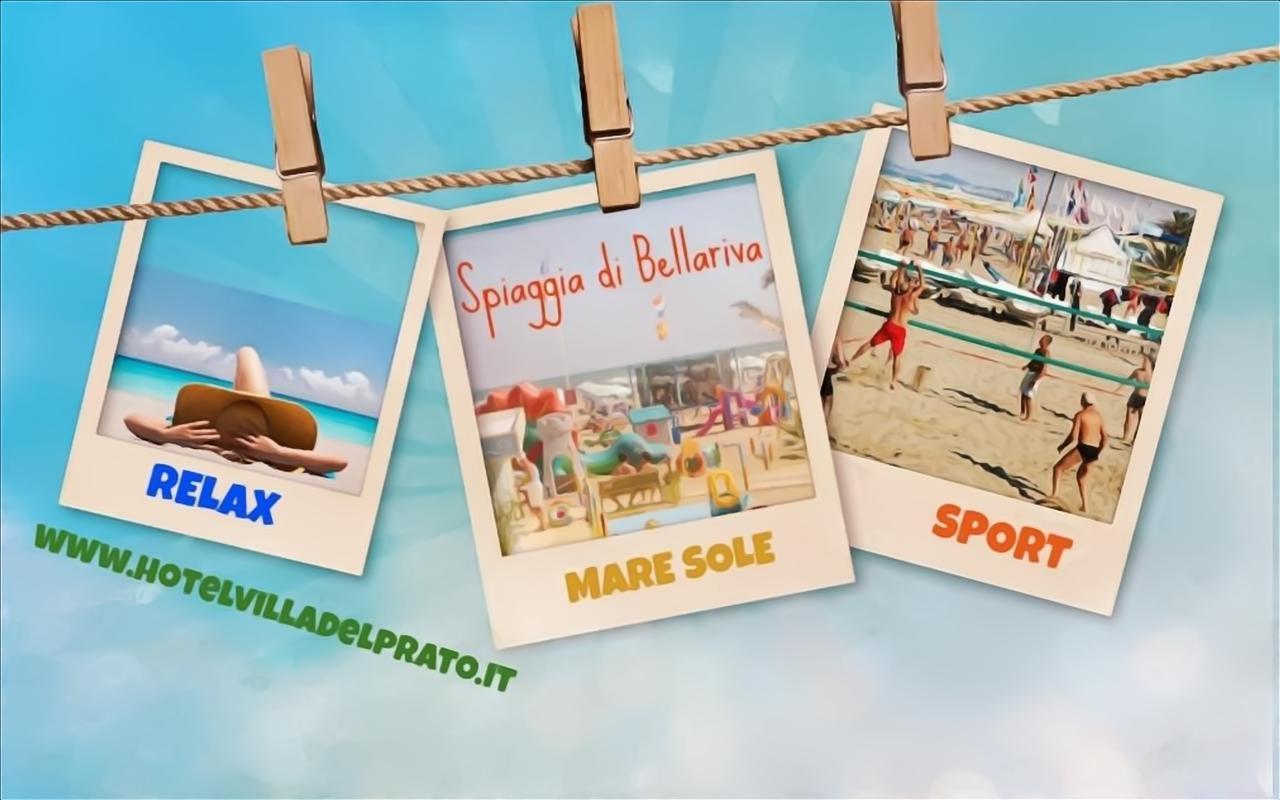 Hotel Villa Del Prato Cucina Romagnola E Possibilita Pacchetto Spiaggia Bellariva Di Rimini Εξωτερικό φωτογραφία